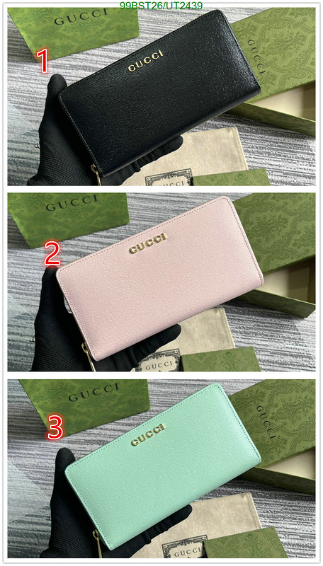 Gucci Bag-(Mirror)-Wallet- Code: UT2439 $: 99USD