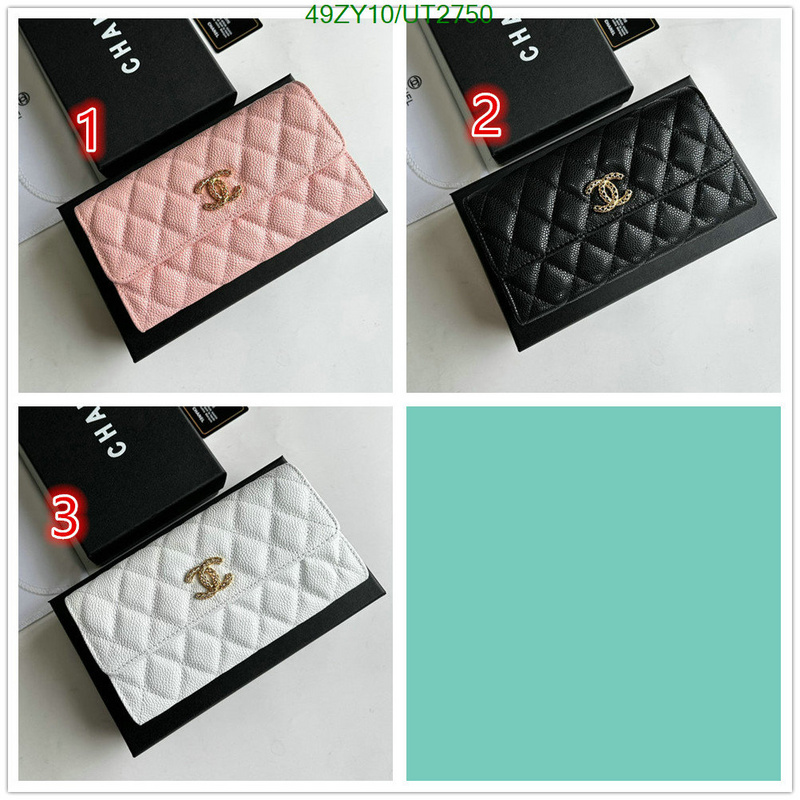 Chanel Bag-(4A)-Wallet- Code: UT2750 $: 49USD