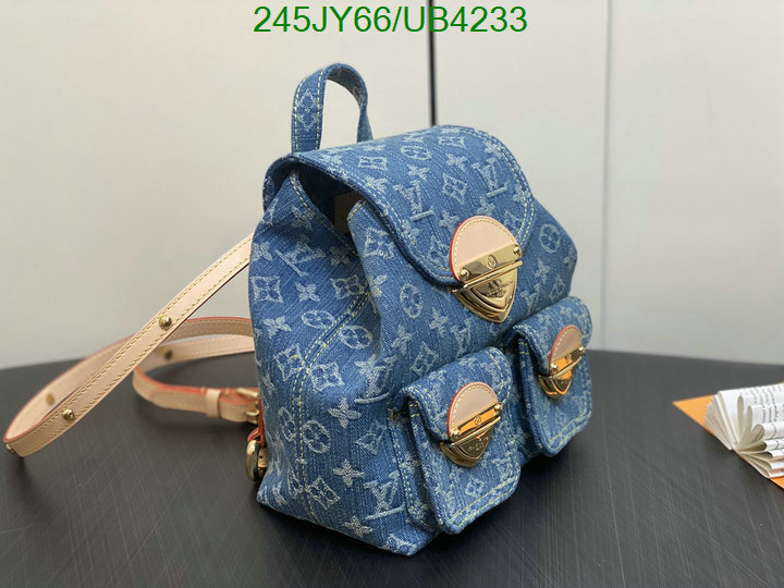 LV Bag-(Mirror)-Backpack- Code: UB4233 $: 245USD