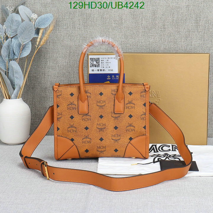 MCM Bag-(Mirror)-Handbag- Code: UB4242 $: 129USD