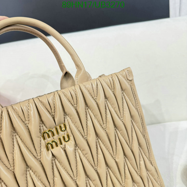 Miu Miu Bag-(4A)-Handbag- Code: UB3270 $: 89USD