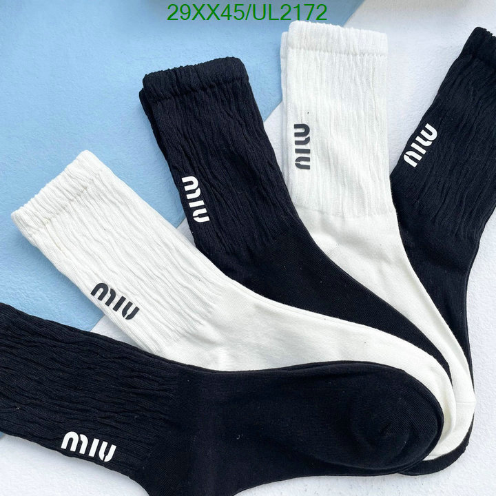 Sock-Miu Miu Code: UL2172 $: 29USD