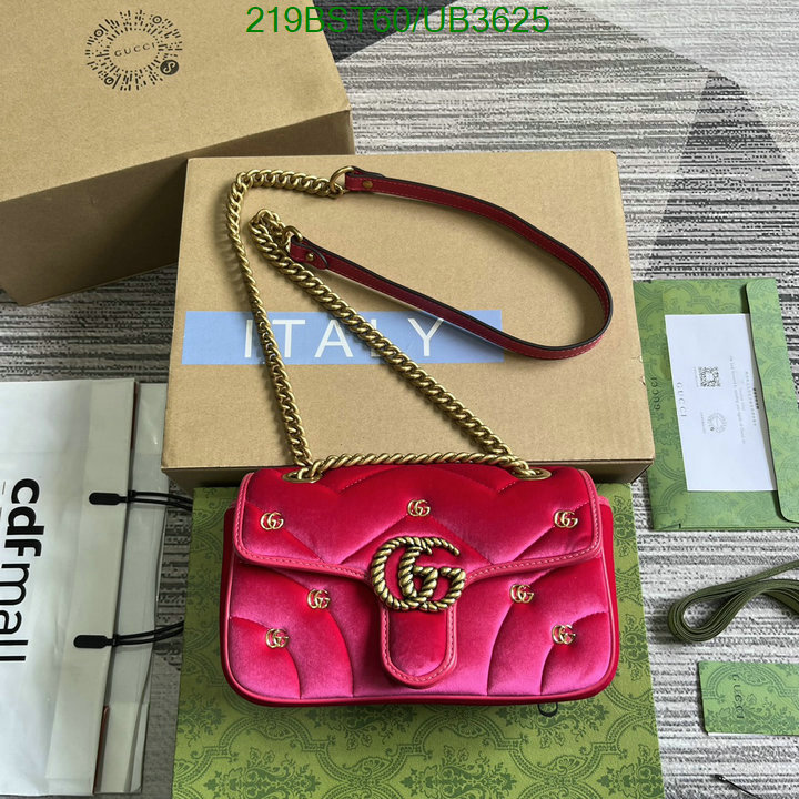 Gucci Bag-(Mirror)-Marmont Code: UB3625