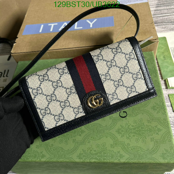 Gucci Bag-(Mirror)-Diagonal- Code: UB3622 $: 129USD