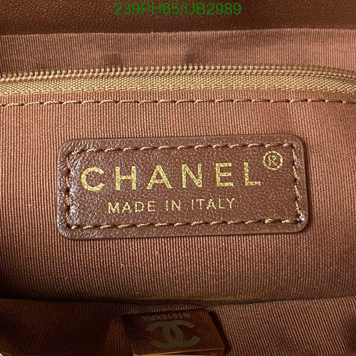 Chanel Bag-(Mirror)-Backpack- Code: UB2989 $: 239USD