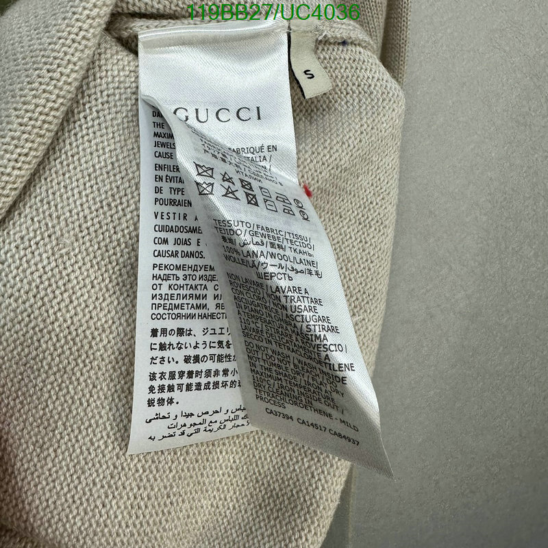 Clothing-Gucci Code: UC4036 $: 119USD
