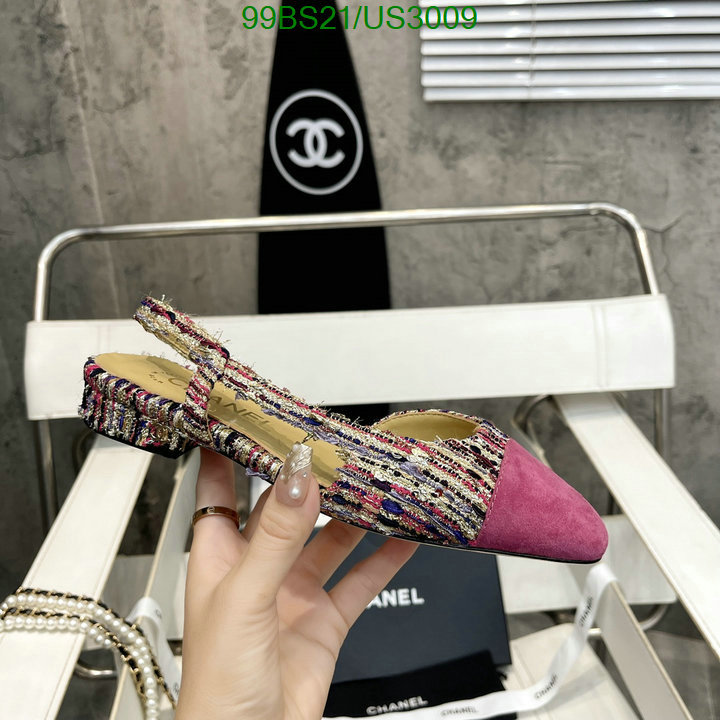 Women Shoes-Chanel Code: US3009 $: 99USD