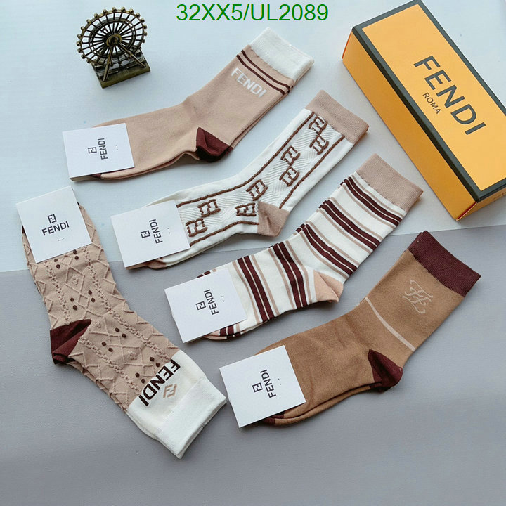 Sock-Fendi Code: UL2089 $: 32USD