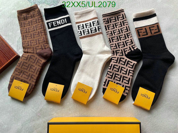 Sock-Fendi Code: UL2079 $: 32USD