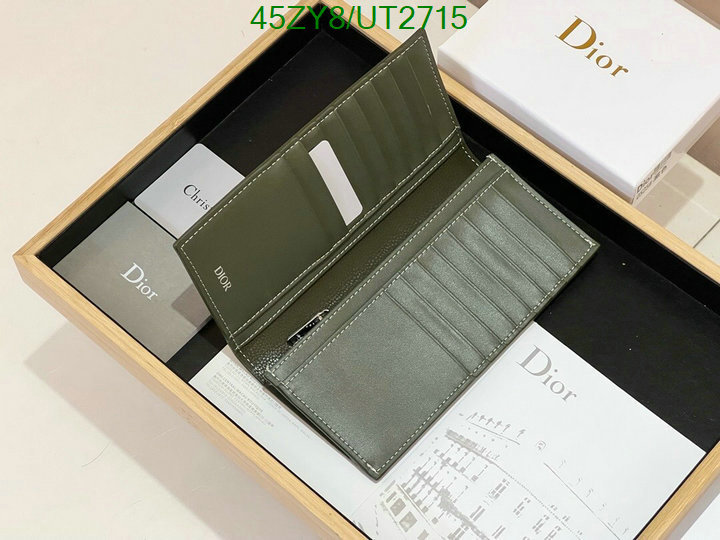 Dior Bag-(4A)-Wallet- Code: UT2715 $: 45USD