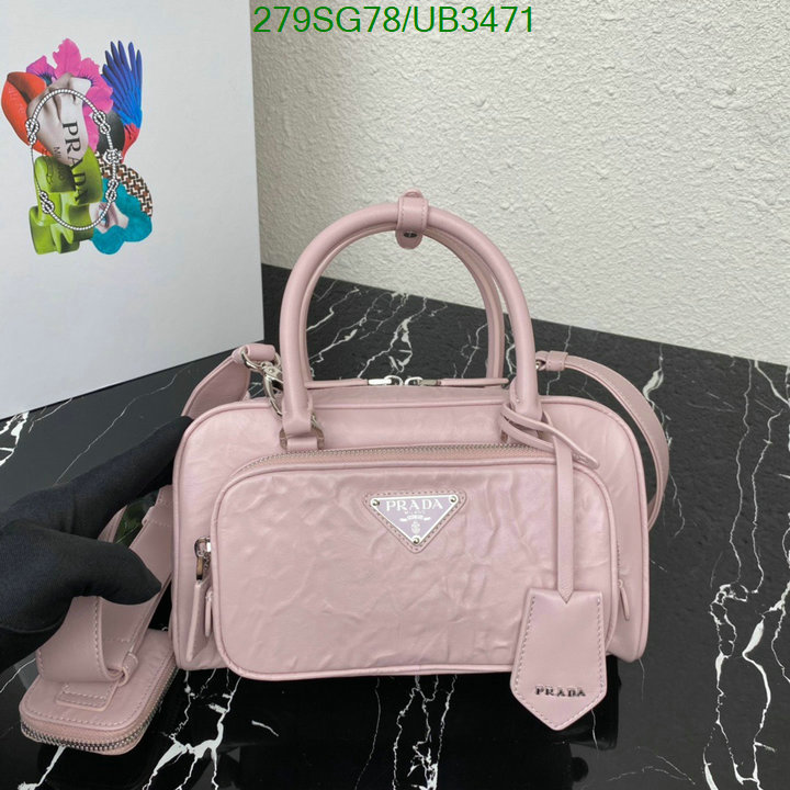 Prada Bag-(Mirror)-Diagonal- Code: UB3471 $: 279USD