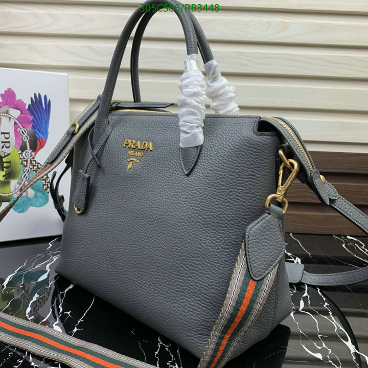 Prada Bag-(Mirror)-Handbag- Code: RB3448 $: 305USD