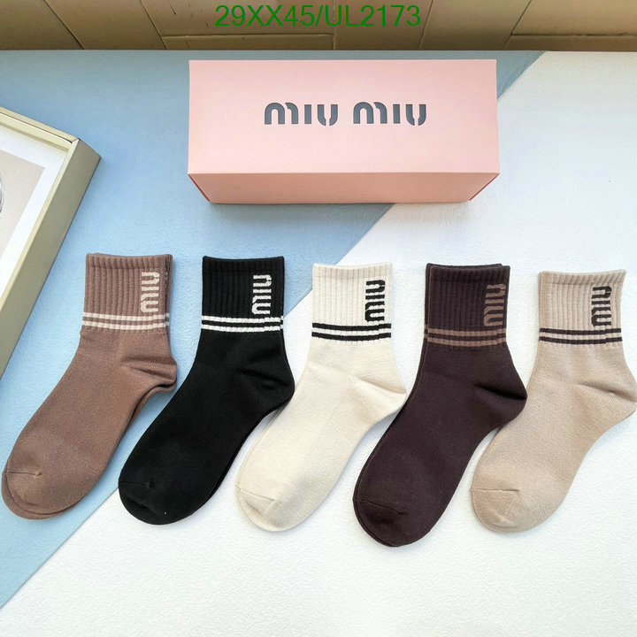 Sock-Miu Miu Code: UL2173 $: 29USD