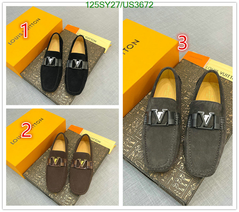 Men shoes-LV Code: US3672 $: 125USD