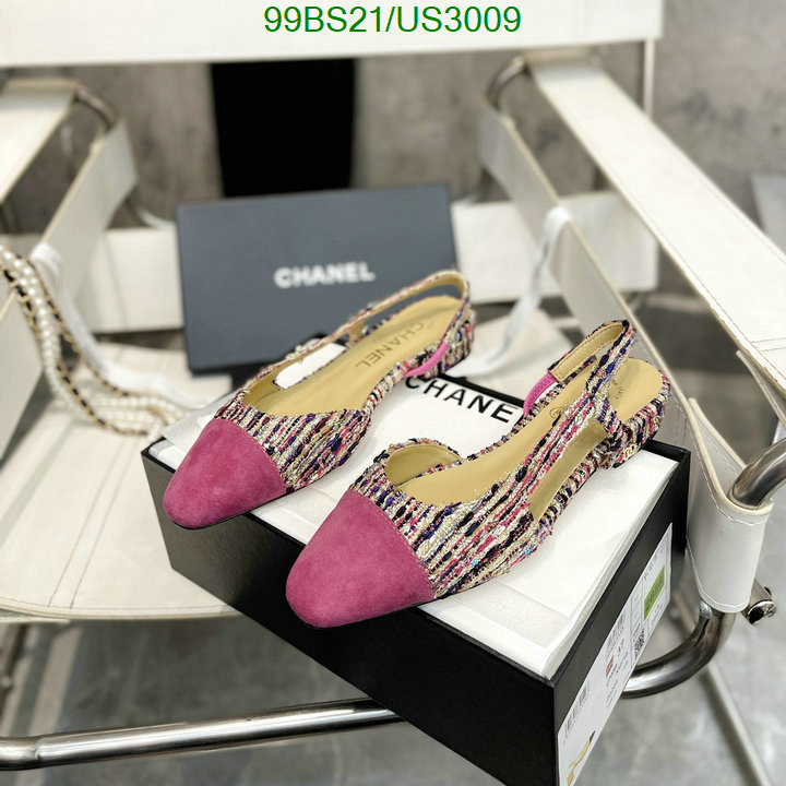 Women Shoes-Chanel Code: US3009 $: 99USD