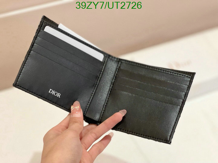 Dior Bag-(4A)-Wallet- Code: UT2726 $: 39USD