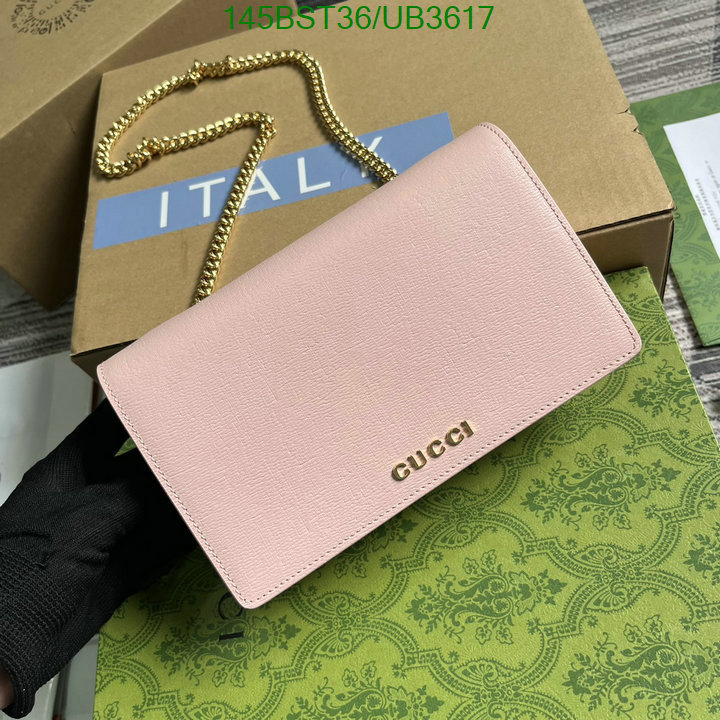 Gucci Bag-(Mirror)-Diagonal- Code: UB3617 $: 145USD