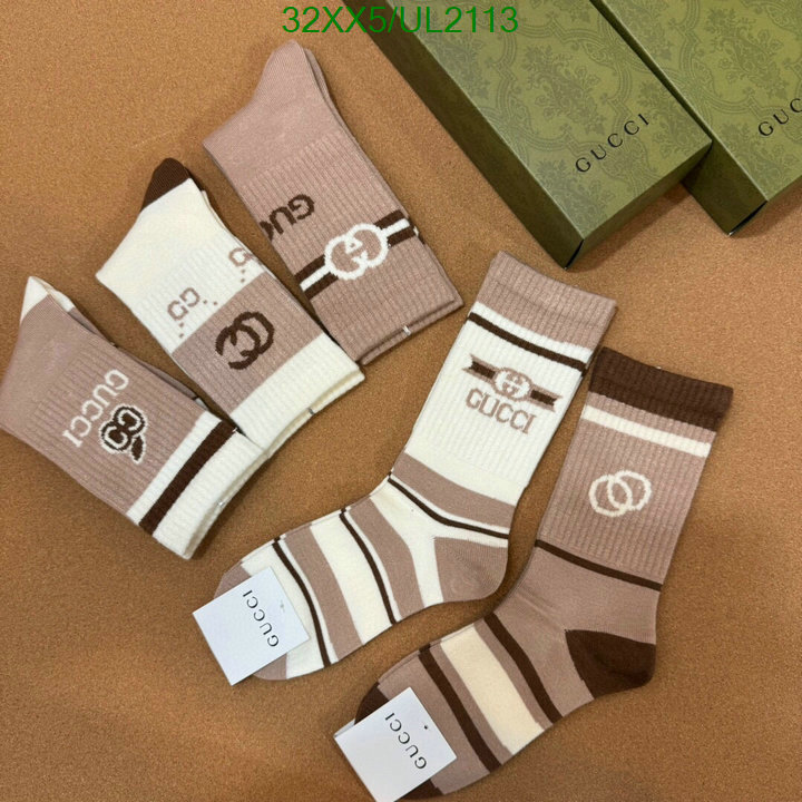 Sock-Gucci Code: UL2113 $: 32USD