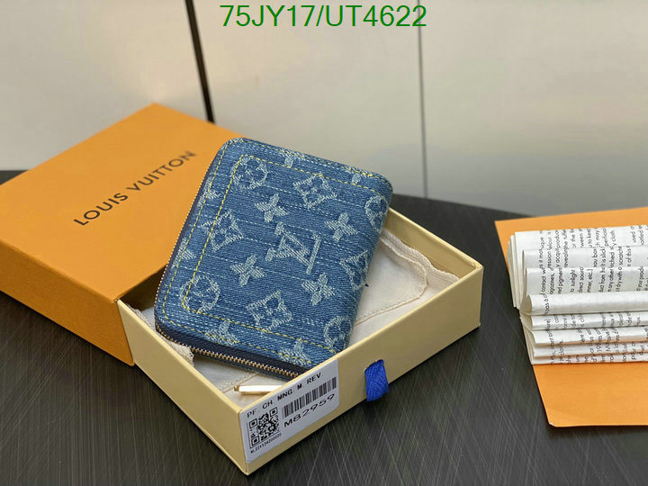 LV Bag-(Mirror)-Wallet- Code: UT4622 $: 75USD