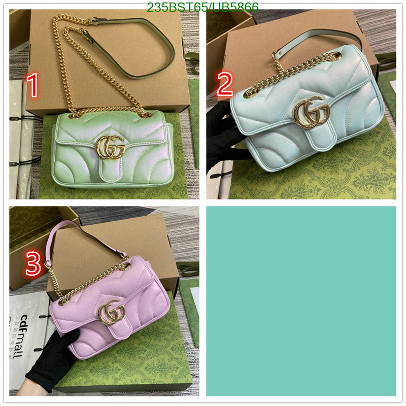 Gucci Bag-(Mirror)-Marmont Code: UB5866 $: 235USD