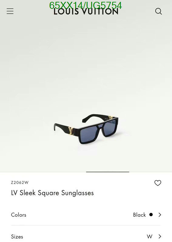 Glasses-LV Code: UG5754 $: 65USD