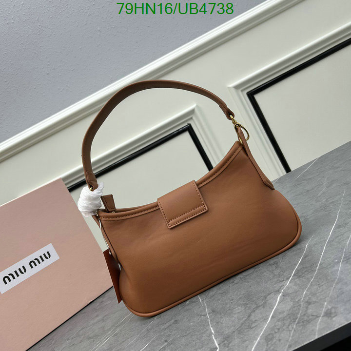 Miu Miu Bag-(4A)-Handbag- Code: UB4738 $: 79USD