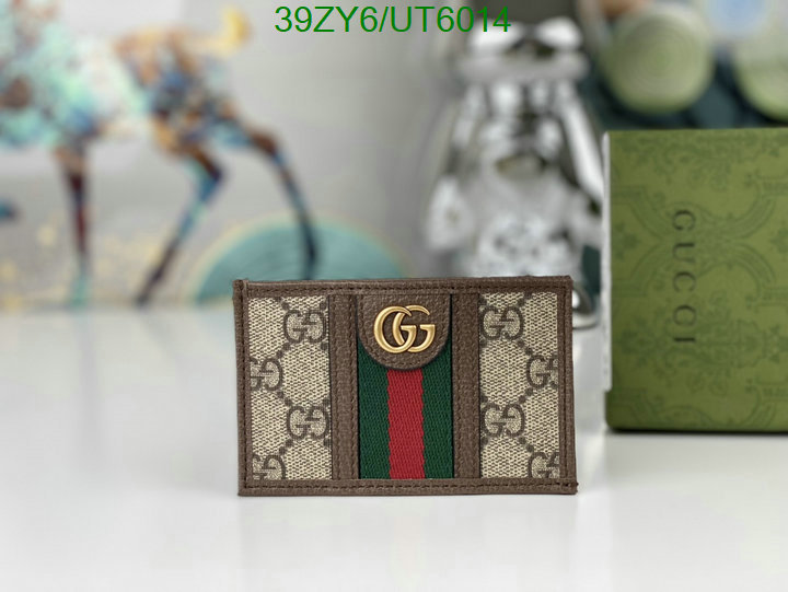 Gucci Bag-(4A)-Wallet- Code: UT6014 $: 39USD