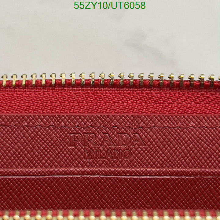 Prada Bag-(4A)-Wallet- Code: UT6058 $: 55USD