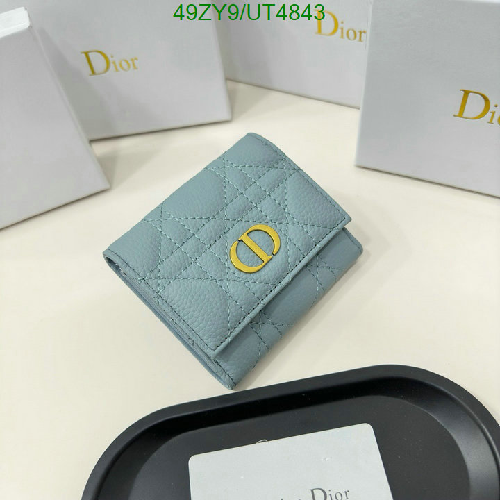 Dior Bag-(4A)-Wallet- Code: UT4843 $: 49USD