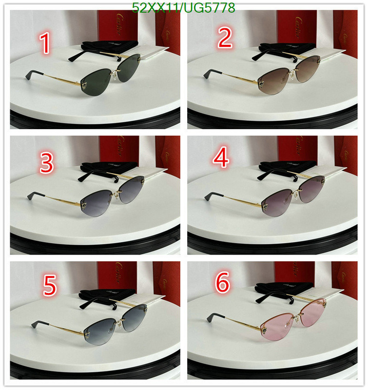 Glasses-Cartier Code: UG5778 $: 52USD