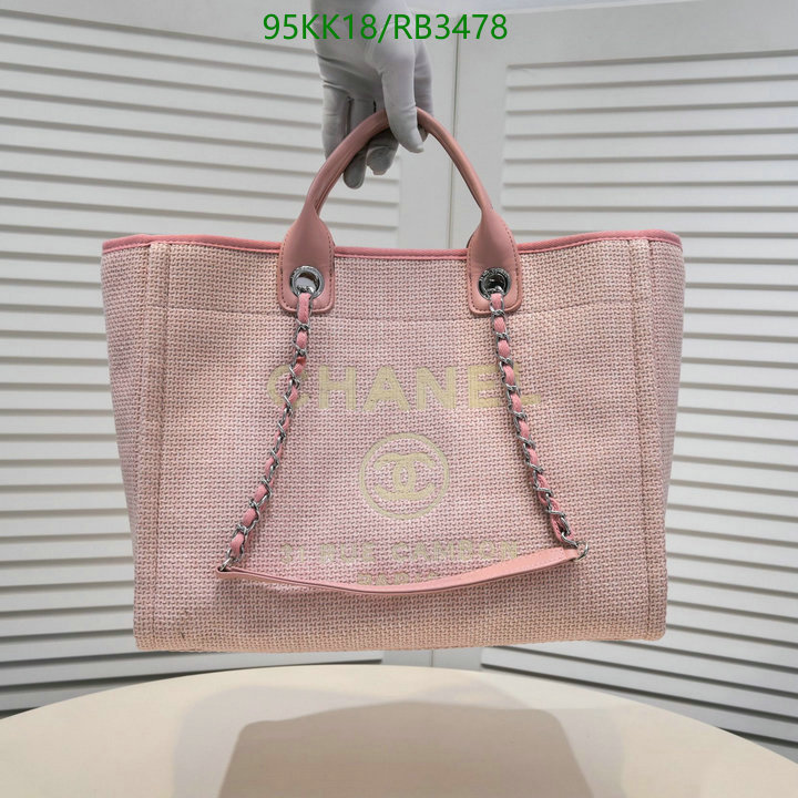 Chanel Bag-(4A)-Deauville Tote- Code: RB3478 $: 95USD