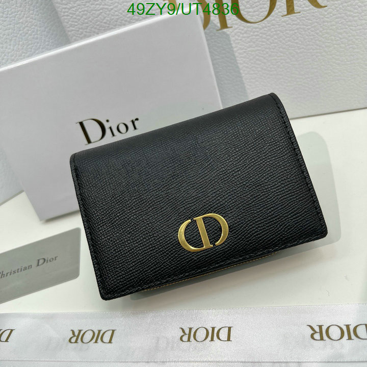 Dior Bag-(4A)-Wallet- Code: UT4836 $: 49USD