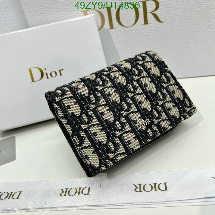 Dior Bag-(4A)-Wallet- Code: UT4836 $: 49USD