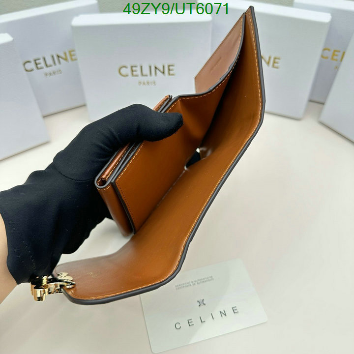 Celine Bag-(4A)-Wallet- Code: UT6071 $: 49USD