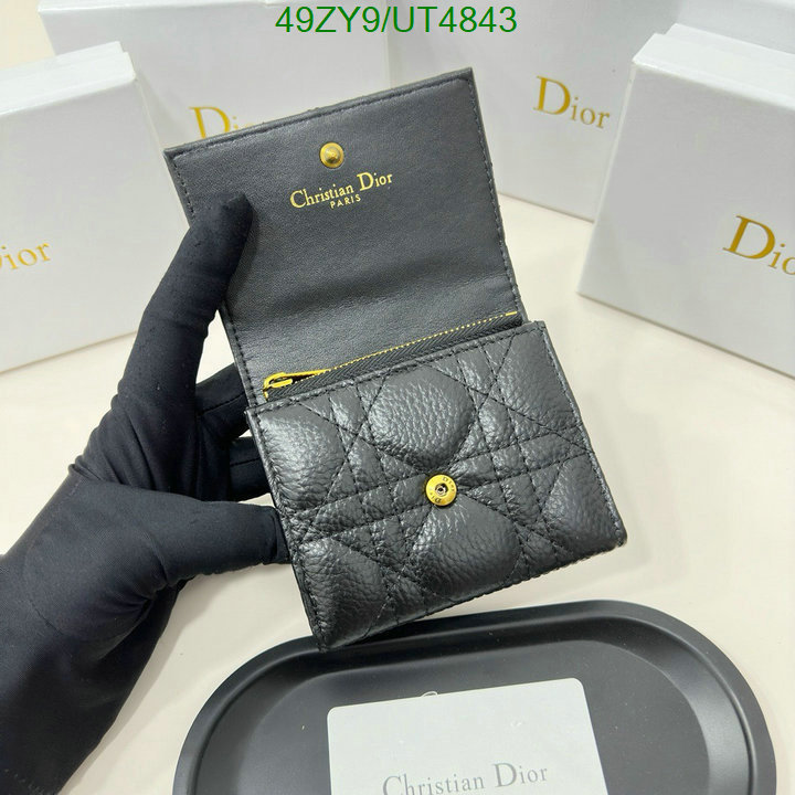 Dior Bag-(4A)-Wallet- Code: UT4843 $: 49USD