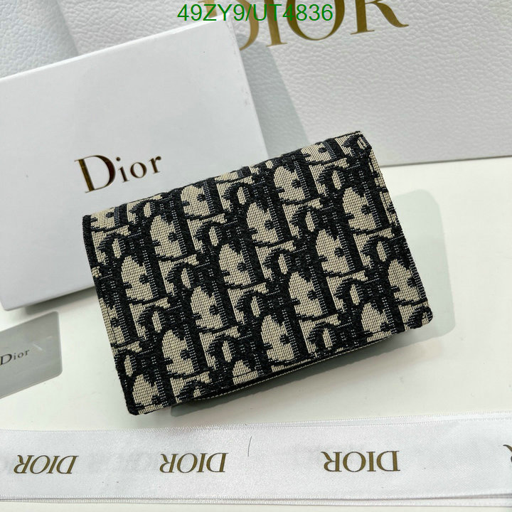 Dior Bag-(4A)-Wallet- Code: UT4836 $: 49USD