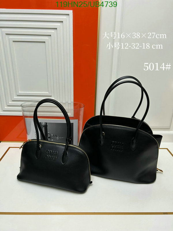 Miu Miu Bag-(4A)-Handbag- Code: UB4739