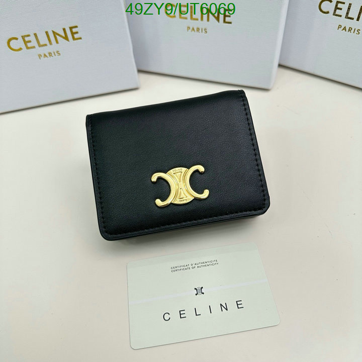 Celine Bag-(4A)-Wallet- Code: UT6069 $: 49USD