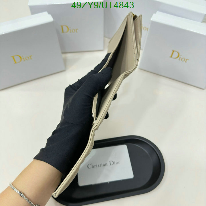 Dior Bag-(4A)-Wallet- Code: UT4843 $: 49USD