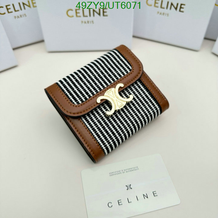 Celine Bag-(4A)-Wallet- Code: UT6071 $: 49USD