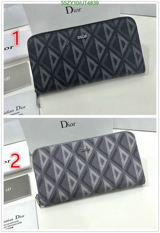 Dior Bag-(4A)-Wallet- Code: UT4839 $: 55USD