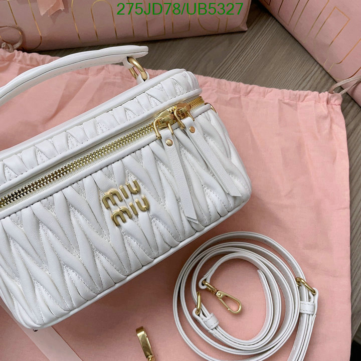 Miu Miu Bag-(Mirror)-Diagonal- Code: UB5327 $: 275USD