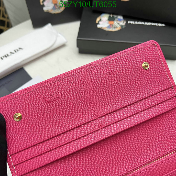 Prada Bag-(4A)-Wallet- Code: UT6055 $: 55USD