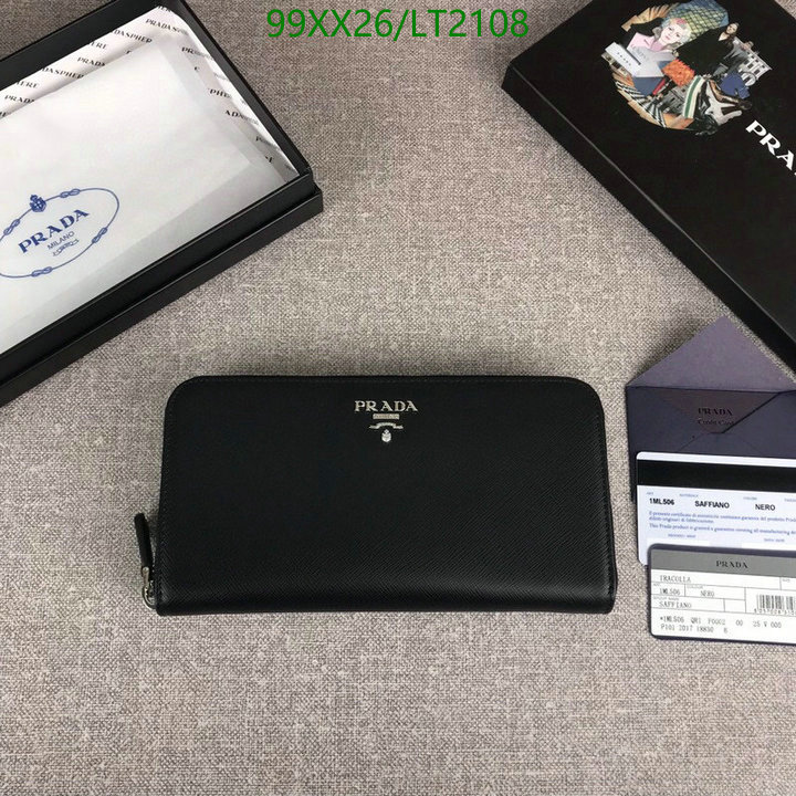 Prada Bag-(Mirror)-Wallet- Code: LT2108 $: 99USD