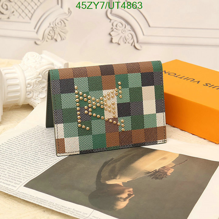 LV Bag-(4A)-Wallet- Code: UT4863 $: 45USD