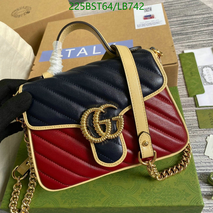 Gucci Bag-(Mirror)-Marmont Code: LB742 $: 225USD