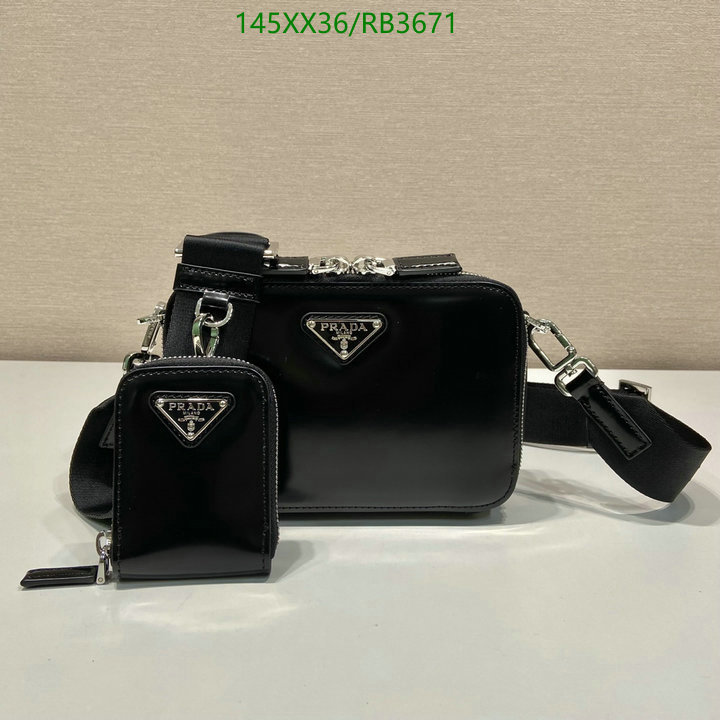 Prada Bag-(Mirror)-Diagonal- Code: RB3671 $: 145USD