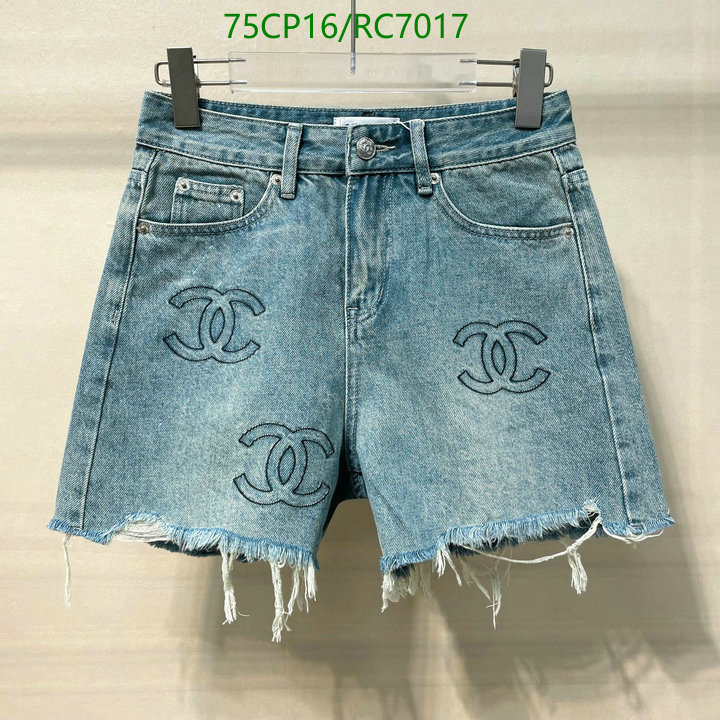 Clothing-Chanel Code: RC7017 $: 75USD