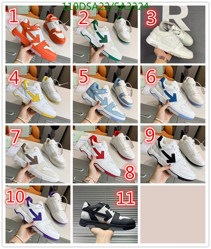 Women Shoes-Off-White Code: SA3324 $: 119USD