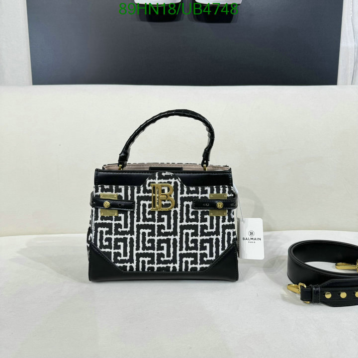 Balmain Bag-(4A)-Handbag- Code: UB4748 $: 89USD